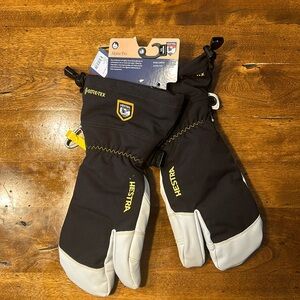 Hestra Army Leather Alpine Pro GORE-TEX 3-finger glove